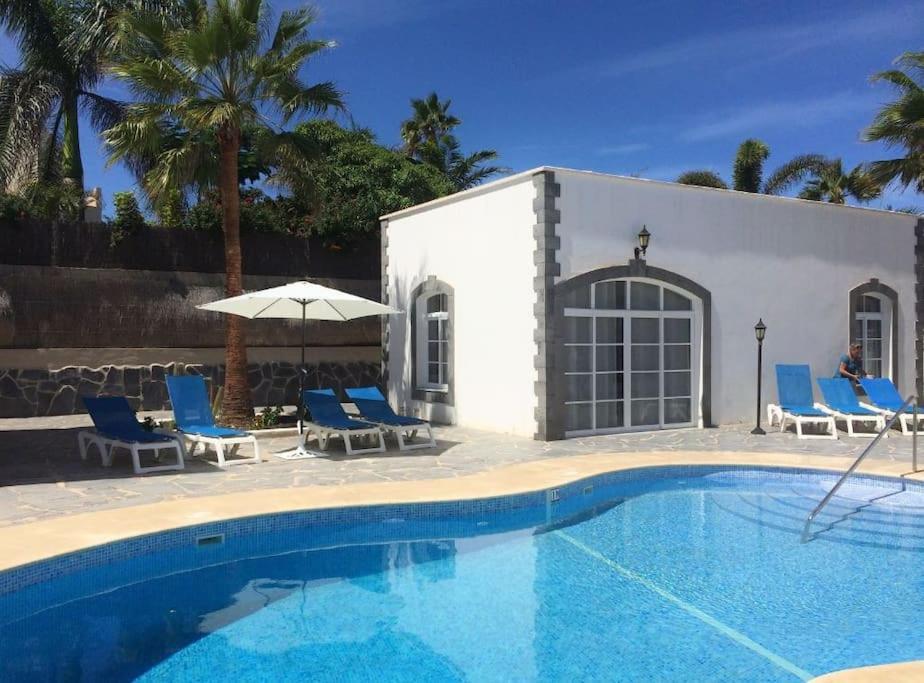 Lovely Villa - Pool Front, Private Roof Terrace, Wifi Fiber Optic Corralejo Exterior foto